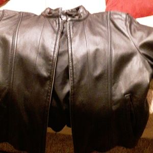 Leather jacket